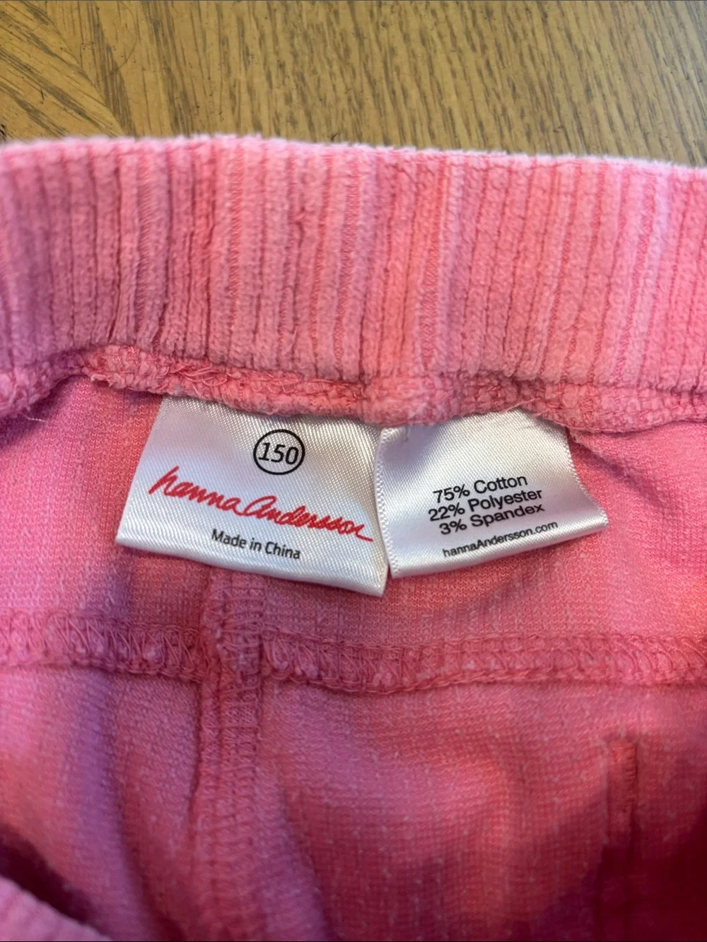 Pink Hanna Andersson Corduroy Kids' Bottoms - Comfortable Everyday Pants
